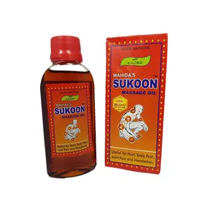 Mahida's Sukoon Red Massage Oil 200 ml (Pack Of 2) Multicolor