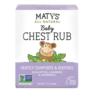 Matys All Natural Baby Chest Rub 1.5 Ounce