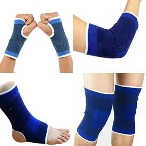 NEO VICTORY Unisex Combo of Ankle Palm Knee Elbow Support Braces