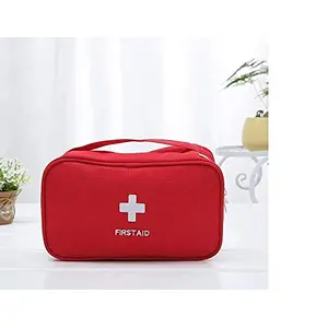 Nityasiddh Portable First Aid Pouch Storage Bag Multi-function Mini Medical Kits (Multi Color)