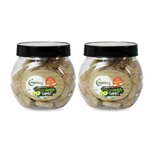Nutriorg Organic Amla Candy 500g (Pack of 2 * 250g) | Indian Gooseberry | Rich in Vitamin C | Immunity Booster