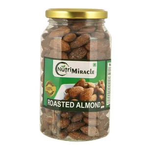 NUTRI MIRACLE Roasted And Salted Almonds300gm