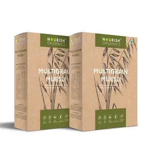 Nourish Organics Multigrain Muesli (Pack of 2)