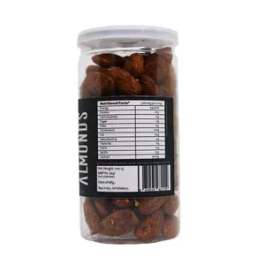 Nutty Yogi Thai Chilli flavoured Almonds| Nutrition On The Go| Roasted Flavorful & Fiber-Rich|100gm - Pack of 3