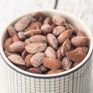 Nutty Yogi Healthy Treat Roasted Salted Almonds Whole Food For The Brain; 250 Gm