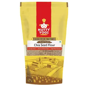 Nutty Yogi Chia Seeds Flour 250 Gm High Protein Superfood