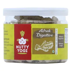 Nutty Yogi Adrak Digestive - (50 Grams Pack of 4)
