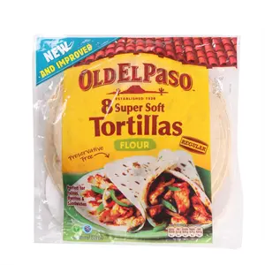 Old El Paso Tortillas - 8 Super Soft Flour 326g Pack