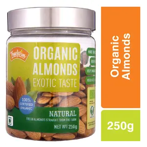 Truefarm Organic Natural Almonds (250g)