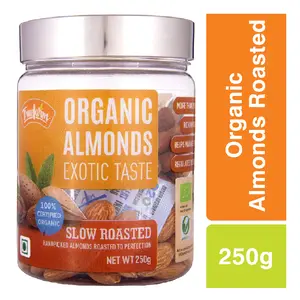 Truefarm Organic Roasted Almonds (250g)