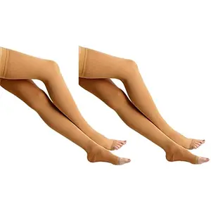 ORTHO SYSTEMS Medical Compression Stockings for Varicose Vein ! With Graduated Compression Pack Of 2