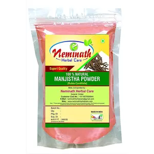 Manjistha Root (Rubia Cordifolia) Powder 100 gm (3.52 OZ)
