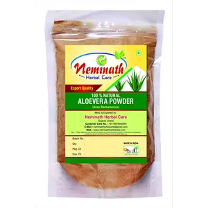 Aloe Vera (ALOE BARBADENSIS) Powder 227 gm (8 0Z)
