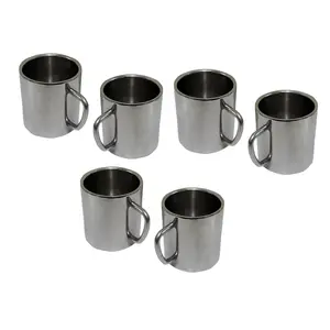 Dynore Set of 6 Double Wall Small Sober Cups