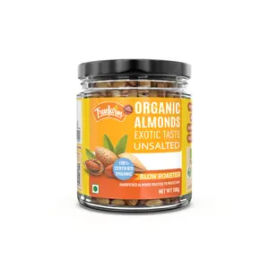 Truefarm Organic Roasted Almonds (100g)
