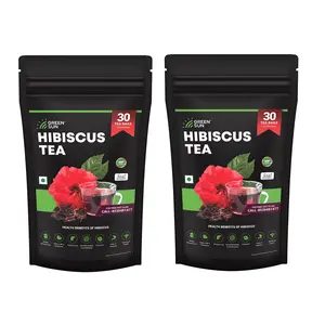 Green Sun Hibiscus Tea 30 Bags Pack of 2