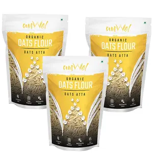 Amwel Oats Flour (Jawi Atta) 500g - Pack of Three [500gx3=1500g]