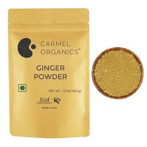CARMEL ORGANICS Ginger Root Powder(340 Grams) | Natural