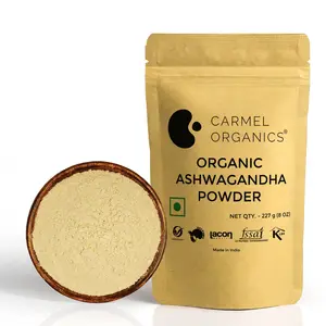 CARMEL ORGANICS Root Powder(227 Grams) | Jaivik Bharat Certified | Non-GMO | Kosher | No Preservative