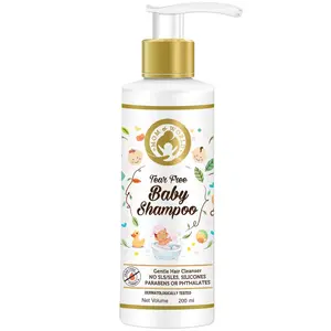 Mom & World Tear Free Shampoo with Organic Moroccan Argan Oil and Oats Extract 200 ml (NMOMWLD11)
