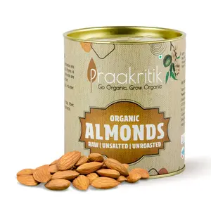 Praakritik California Almonds 250 Gm Healthy Organic Dry Fruits