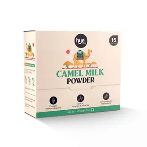HYE FOODS Camel Milk Powder | Milk Allergies and High Nutrition Pure & Natural | 20g x 15 Sachets | 300gms