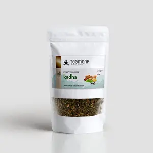 Teamonk  Caffeine Free Herbal Infusion Tea Leaves (50 Cups) - 100 gm