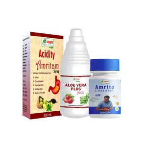Shri Chyawan Ayurveda Acidity Control Pack For Acidity in the System 100% Herbal