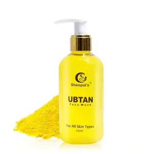 Sheopal's Ubtan Natural Face Wash with Turmeric with Deep Cleansing For Men and Women - All Skin Types - 200ml
