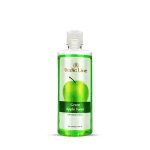 Vedicline Green Apple Toner for Acne Breakouts Dark Spots with Green Apple Extract for Refreshes and Skin 500 ml