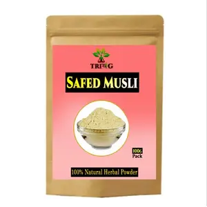 Trivang Safed Musli Powder 100g Each (Pack of 2) Men And Women