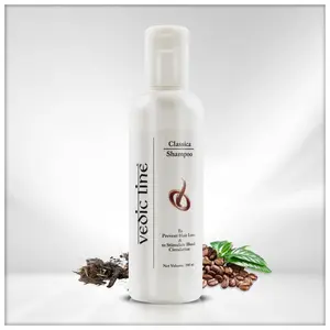 Vedicline Classica Shampoo Hair With Coffee Arabica Seed Oil Jatamansi Extract 200ml