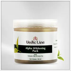 Vedicline Alpha  Pack Spots and Acne with Volcanic Clay & Green Tea Extract For Clear Skin 100ml
