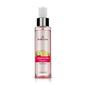 Vedicline Cucumber Skin Tonic for Oily Skin with Rose & Cucumber Extract 100ml