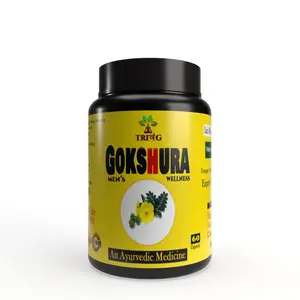 Trivang Gokshura Extract Capsule | Men's Wellness | Tribulus Terrestris