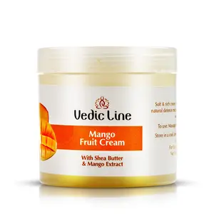 Vedicline Mango Fruit Cream With Shea Butter Olive Oil for Perfect Glow100ml
