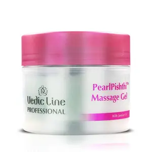 Vedicline Pearl Pishthi Massage Gel with Olive Oil Pearl Powder & Jasmine Oil for Radiant Skin 500ml