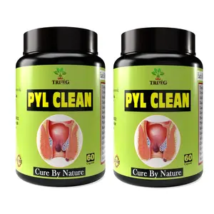 Trivang Pyl Clean for Care-Ayurvedic Capsule (Pack of 2)