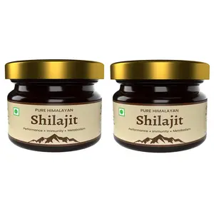 Trivang Shilajit / Shilajeet Resin - Pack Of 2