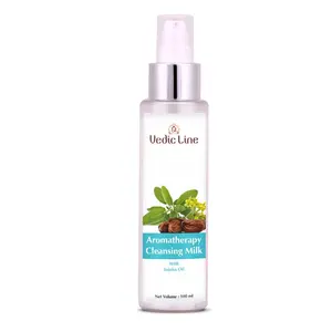 Vedicline Aromatherapy Cleansing Milk with Goodness of Oil Beeswax and Black Current Oil for Clean & Clear Skin100ml