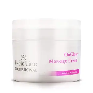 Vedicline OnGlow Massage Cream Dry Skin & with Almond oil Shea Butter Jojoba oil Gives Smooth And 500ml
