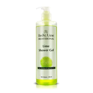 Vedicline Lime Shower Gel with Natural Lime Oils for Soft & Moisturized Skin 500ml