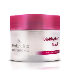 Vedicline Bio Rhythm Scrub with Grape Seed Olive Oil And Walnut shell For Smooth Skin500ml