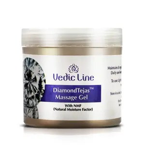 Vedicline Diamond Tejas Massage Gel with Cocoa Butter Almond Oil And Olive Oil for Enhancing Skin Texture 100ml