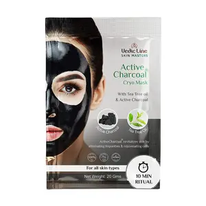 Vedicline Active Charcoal Cryo Fancy Cover With Active Charcoal Tea Tree Oil For Purify Skin 20gm
