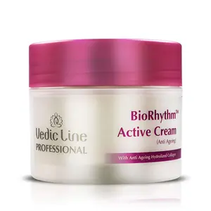 Vedicline Bio Rhythm Active Cream With Yeast With Grapeseed Almond Oil & Olive Oil For Younger Looking Skin 500ml