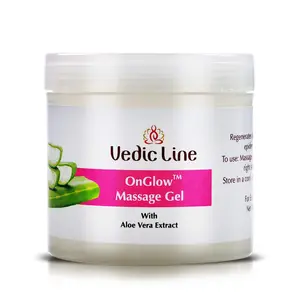 Vedicline OnGlow Massage Gel With Aloe Vera Extract For Vibrant Glow100ml