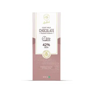 Aadvik Chocolate | A Shark Tank Product | Roasted Hazelnut | 70gms | 100% Natural & Premium Ingredients