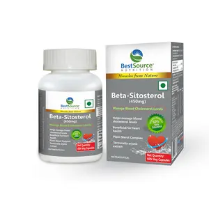 BestSource Beta Sitosterol 450mg Plant sterol 60 Veg Caps