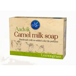 Aadvik Camel Milk | Lemongrass Essential oil | A Shark Tank Product |100g